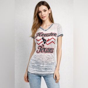 Houston Texans Sheer Top sz XS